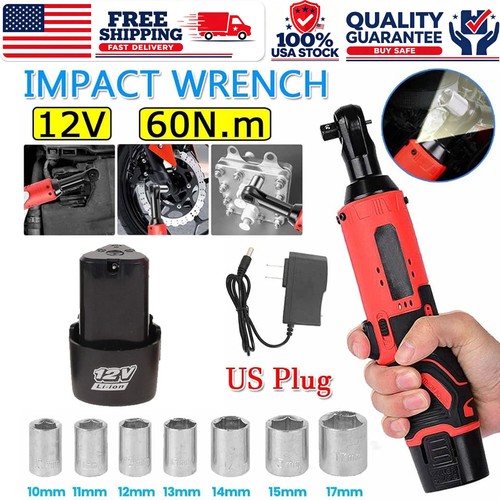 Electric cordless ratchet - cordless, 3/8"